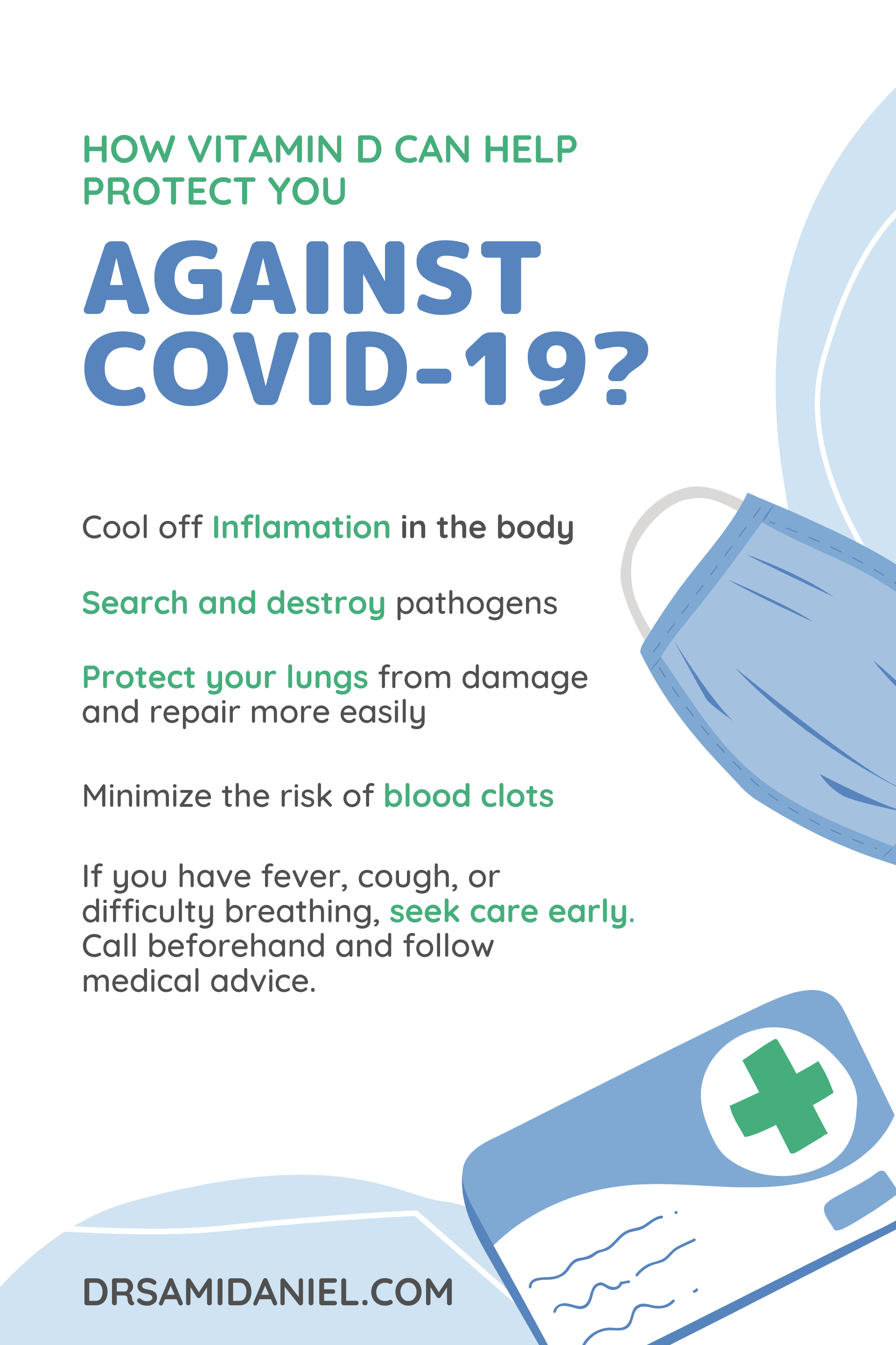 How Vitamin D can help protect me against Covid-19