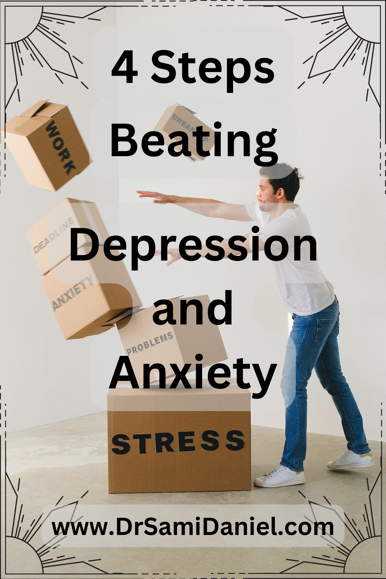 4 steps to beating depression and anxiety